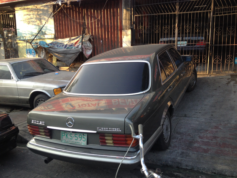 300SD. Here’s when I’m beginning to wonder who owns these Mercs.